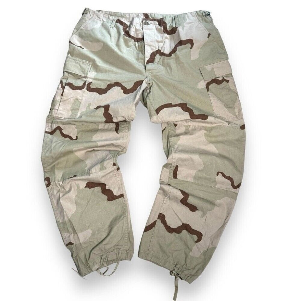 Propper Desert Camo Cargo Pants Men XL/L Army Military streetwear baggy relaxed - Picture 1 of 13